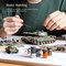 Fine Miniature Paint Brushes – Professional Micro Detail Brush Set for Models, Tabletop Gaming & Fine Art – Portable Travel Case, Acrylic/Watercolor/Oil